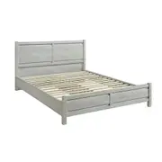 Cielo Wooden Queen Bed Frame White Ash