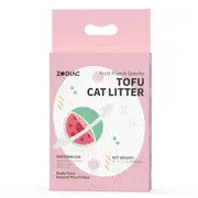 Zodiac Fruity Clumping Tofu Watermelon Cat Litter 7L
