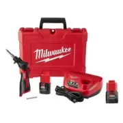Milwaukee Soldering Irons 1.385"X1.136" Cordless Soldering Iron Kit W/ Battery