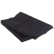 530 Thread Count Egyptian Cotton Standard Pillowcase Set Solid Navy Blue