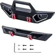 CODA Racing Aluminum Front&Rear Bumper for AXIAL SCX24 Jeep JLU AXI00002 1/24 RC Crawler Car Upgrade