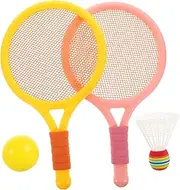 ibasenice 1Set Badminton Racket Durable Material Tennis Racket for Lightweight and Safe Outdoor Sports Equipment Bright Colors for Fun Playtime for Exercise and Family