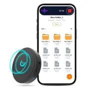 128G (1600 Hour) Magnetic Voice Activated Recorder - Recording Device MP3 Rec...