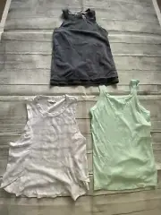 Girls Activewear Tank Top Bundle All In Motion Avia Old Navy Size Medium 7-8