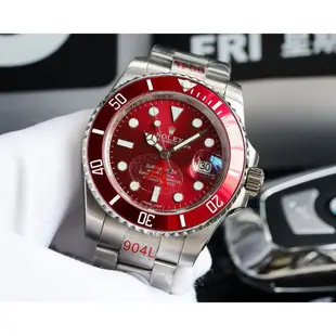 Rolex 勞力士潛航者型系列116610LN-97200 紅盤腕表(紅水鬼)機械錶 男士手錶 精品腕錶