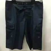 Quicksilver Men's Shorts "Manic 22" Color- Drk/Navy Blue