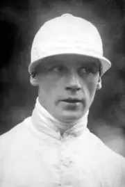 Jockey Cliff Richards Horse Racing Historic Old Photo