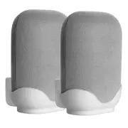 2 Pack Wall Mount Compatible with Google Nest Audio Speaker,Built in Cord Man...