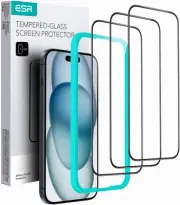 ESR 3 Pack for iPhone 16 Plus/iPhone 15 Plus Screen Protector, Tempered Glass...