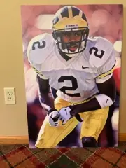 Classic Sports Prints - Charles Woodson - Michigan - Huge, ready2hang Canvas