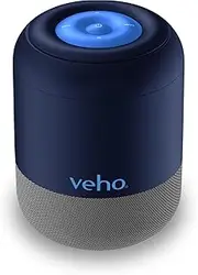 [Veho] MZ-S Bluetooth Wireless Speaker | Portable | Bluetooth 5.0 | 12 Hours Playtime | Travel Speaker | Electric Blue (VSS-702-MZS-R)