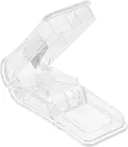 Portable Pill Storage Box with Cut Tool Medicine Organizer Pill Slicer for Tablets and Travel Pill Container Large