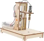 WESIEVYA 1 Set Mini Desk Bench Drill Press Kit Compact DIY Education Tool for Science Projects Lightweight Portable Mini Table Drill for Hands Learning