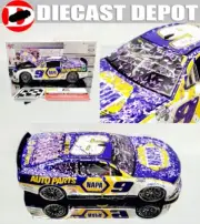 AUTOGRAPHED CHASE ELLIOTT 2022 NASHVILLE WIN RACED VERSION 1/24 ACTION