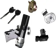 Ignition Key Switches for NHX110 SCR110 for Lead 110 GFM 110cc Motorcycle Complete Lock Ignition Key Switch Set Seat Lock 35010-GFM-K00 Ignition Barrel Key Switch