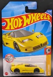 Hot Wheels 2021 - Bugatti EB110 SS (Yellow) - HW Turbo - Ryu's Rides