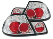 CLEAR LEXUS STYLE TAIL LIGHTS FOR BMW E46 COUPE 4/1999-3/2003 PRE-FACELIFT V2