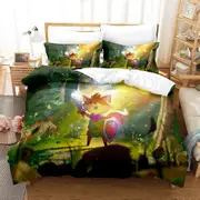 v174 Bed Sheets Game Tunic Bedding Set,Duvet Cover Comforter Bed Set Quilt Cover Pillowcase,King Queen Twin Size Boys Girls Adults 3-Piece Bedding Set