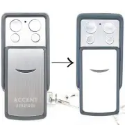 Accent Garage Doors Forza Silver Compatible Gate/Garage Door Remote Control