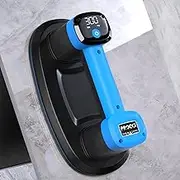 Battery Suction Lifter for Tiles, Glass, Marble - 2 Motors, 300 kg Suction Power, LCD Display, 4500 mAh Battery, Up to 12 Hours Runtime, 26 cm Length, Also Suitable for Rough & Textured