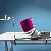 Yarn Ball Winder with Counter, Electric Yarn Winder for Crocheting & Knitting,Table Top Knitting Wool Operated Winder,17oz Capacity,Automatic Speed and Low Noise,for Household Conventional Wool Yarn G