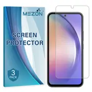 [3 Pack] Samsung Galaxy A54 5G Ultra Clear Screen Protector Film by MEZON – Case Friendly, Shock Absorption (Galaxy A54 5G, Clear) – FREE EXPRESS