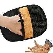 Pet Dematting Gloves | Reusable Hair Removal Gloves,Soft Mesh Pet Grooming Tool for Beds, Sofas, Sheets, and Cat Scratch Boards