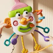 Toddler Pull Toy Cute Bottle Shaped Sensory Toys Learning and enjoyable