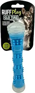 Ruff Play Glow in The Dark Stick Small Dog Toy – Glow-in-The-Dark Chew Toy for Dogs of All Breeds – Durable, Safe & Fun for Day and Night Fetch Play