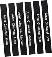 COHEALI Professional Sketching Pencils Set 6pcs Compressed Drawing Sticks for Artists