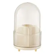 Makeup Brush Holder Organizer with Lid, 360°Rotating Makeup Brush Organizer1572