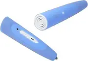 caseroxx Protective Case for Ravensburger, Cover (Silicone Case for Ravensburger TipToi) in Blue TipToi The Pen 110" 4th Gen