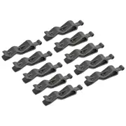 Garbage Bin Clip, Kitchen Trash Can Bag Clips Waste Bin Clamp Black Pack of 18
