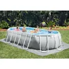 INTEX 5.03M X 2.74M X 1.22M PRISM FRAME OVAL POOL SET