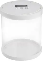Electronic Time Lock Box Lock Container Multi Time Lock Box Bin for Toys Mobile Phones No Battery White