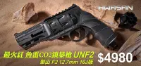 在飛比找Yahoo!奇摩拍賣優惠-【BCS】HWASAN華山 F2 12.7mm Co2鎮暴槍