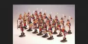 Rare 23 figure Napoleon French Old Guard Band Set Regiment Frontline FGB.1 march