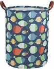 Sanjiaofen Fish Laundry Hamper,Kids Laundry Basket Collapsible Boys and Girls