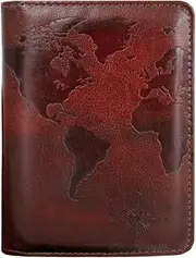 [kandouren] RFID Blocking Passport Holder Cover Case,Travel Luggage Passport Wallet Made with PU Leather,Card Holder