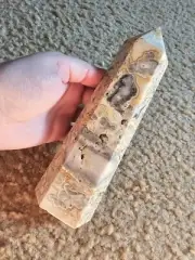 Crazy Lace Agate Tower, Crystals & Stones, Metaphysical Healing