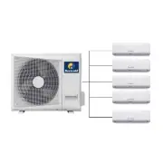42000BTU Ductless Multi 9k Zones Mini Split Air Conditioner & Heater - 5 Zones