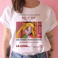 在飛比找蝦皮購物優惠-Sailor Moon t shirt women 日本動漫