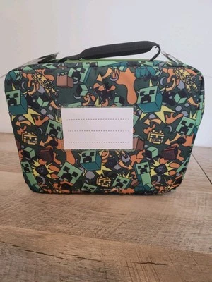 Minecraft Insulated Lunch bag with 10oz Hot food container
