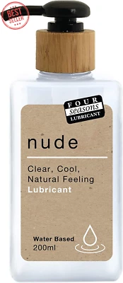 Nude Water-Based Lubricant, 200ml