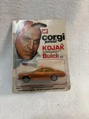 CORGI JUNIOR KOJAK BUICK 69 1977 UNIVERSIAL STUDIOS, INC NEW (READ DESCRIPTION)