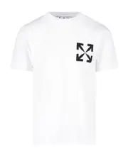 Arrows print T-shirt S White