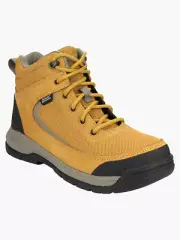 BOGS Battler Mid Womens Composite Safety Toe Waterproof Work Boots in Camel