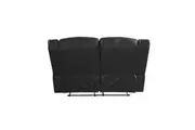 3+2 Seater Recliner Sofa In Faux Leather Lounge Couch Black Sofas Armchairs & Couches