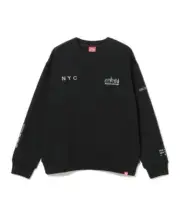 (ASK availability First) BEAMS Manhattan Portage / Embroidered Sweatshirt new