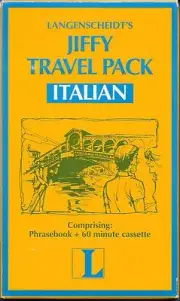 Italy Travel Pack ITALIAN Language Learning Phrase Book Audio Cassette Guide D1A